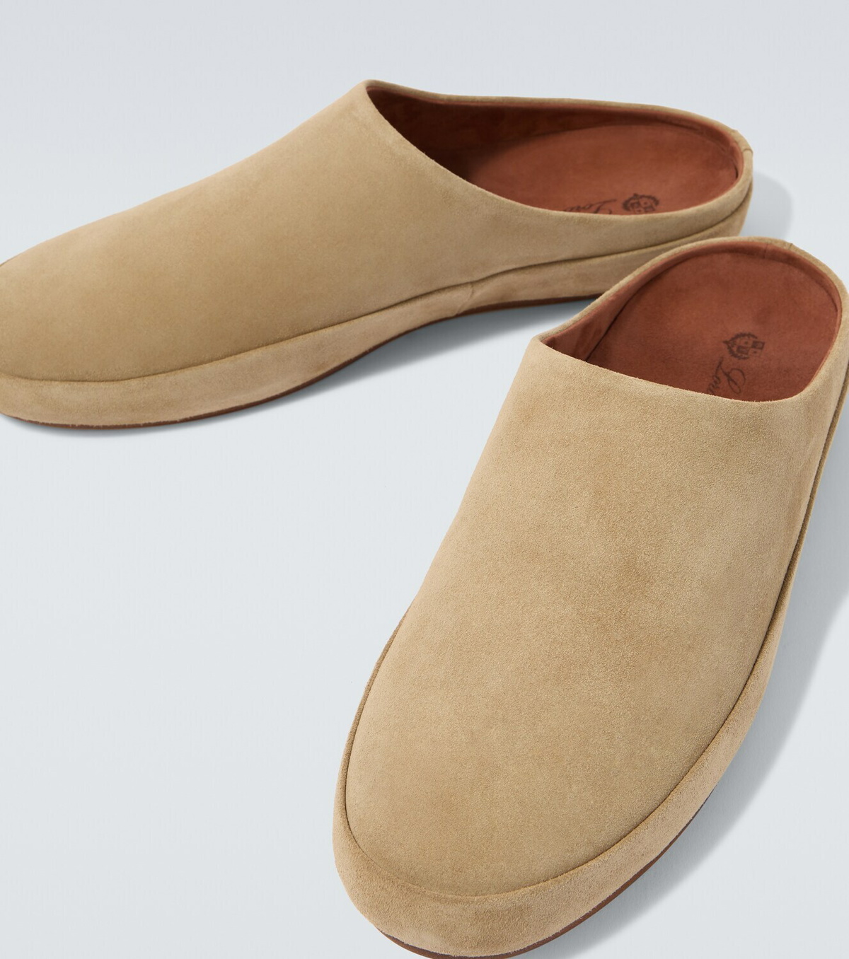 Loro Piana Tomori Walk suede mules
