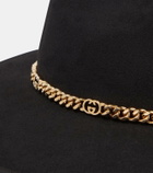 Gucci Wool felt fedora
