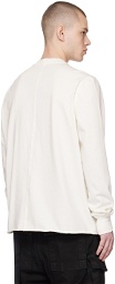 Rick Owens DRKSHDW Off-White Crewneck Sweatshirt