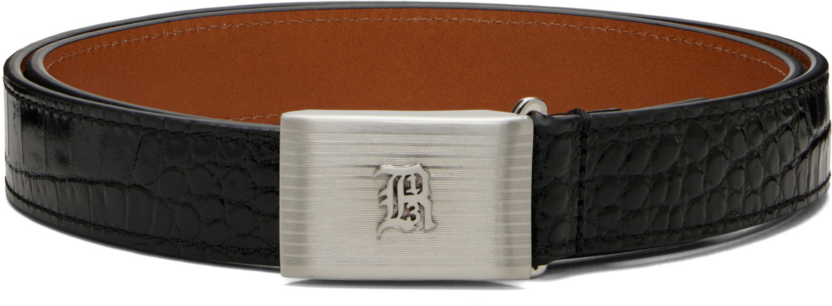 R13 Black Box Buckle Belt