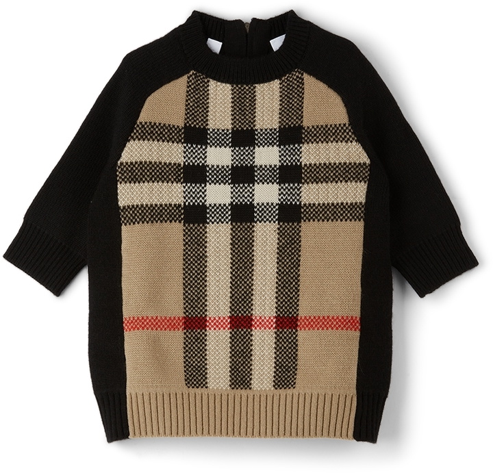 Photo: Burberry Baby Cashmere Check Dianne Dress