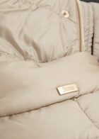 Herno Giulia Quilted Shell Gilet Cream