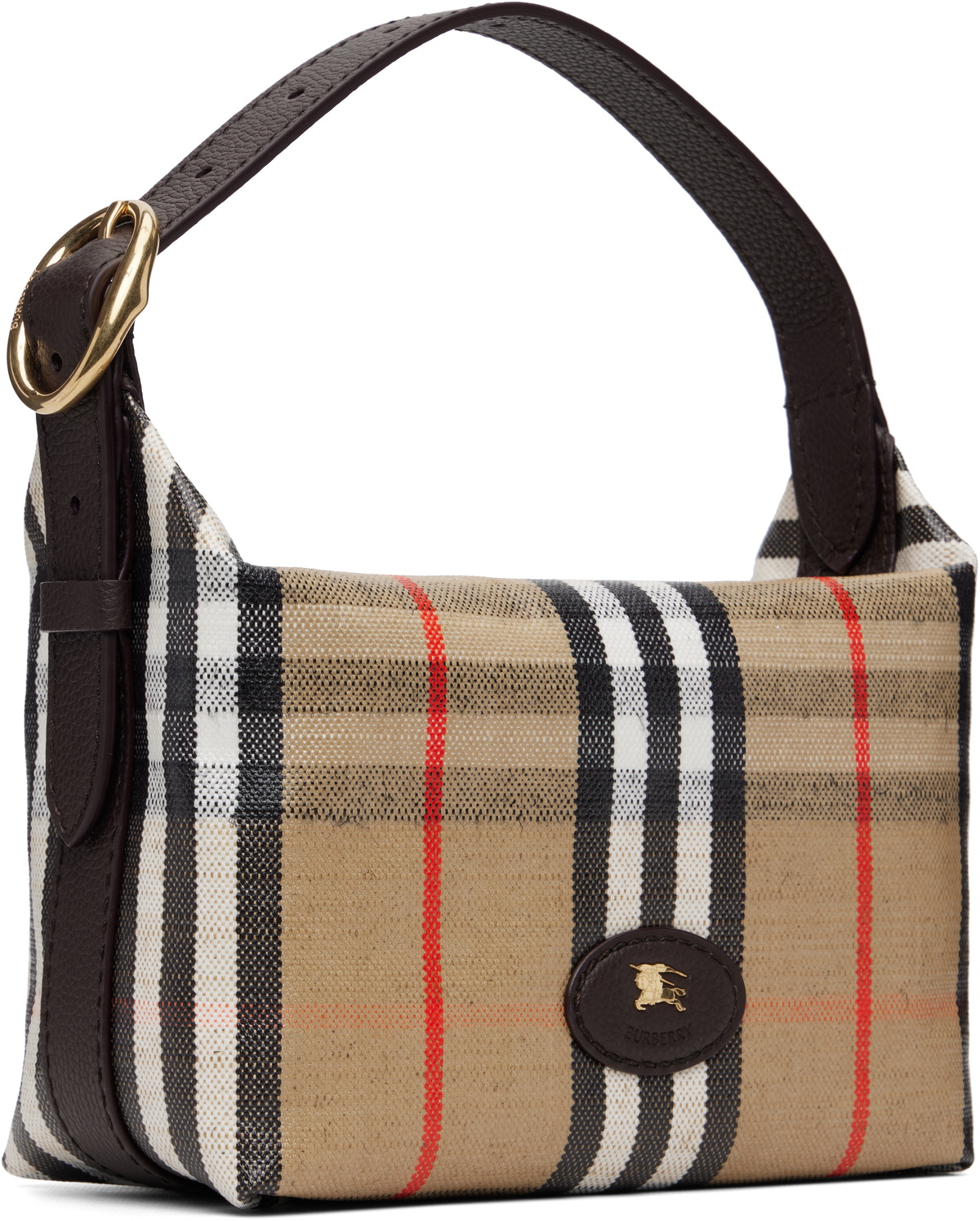 Burberry Brown Mini Highlands Duffle Bag