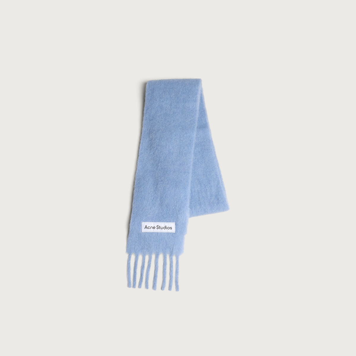 Acne Studios Women's Vally Skinny Scarf in Light Blue