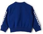 Versace Baby Blue Logo Sweatshirt