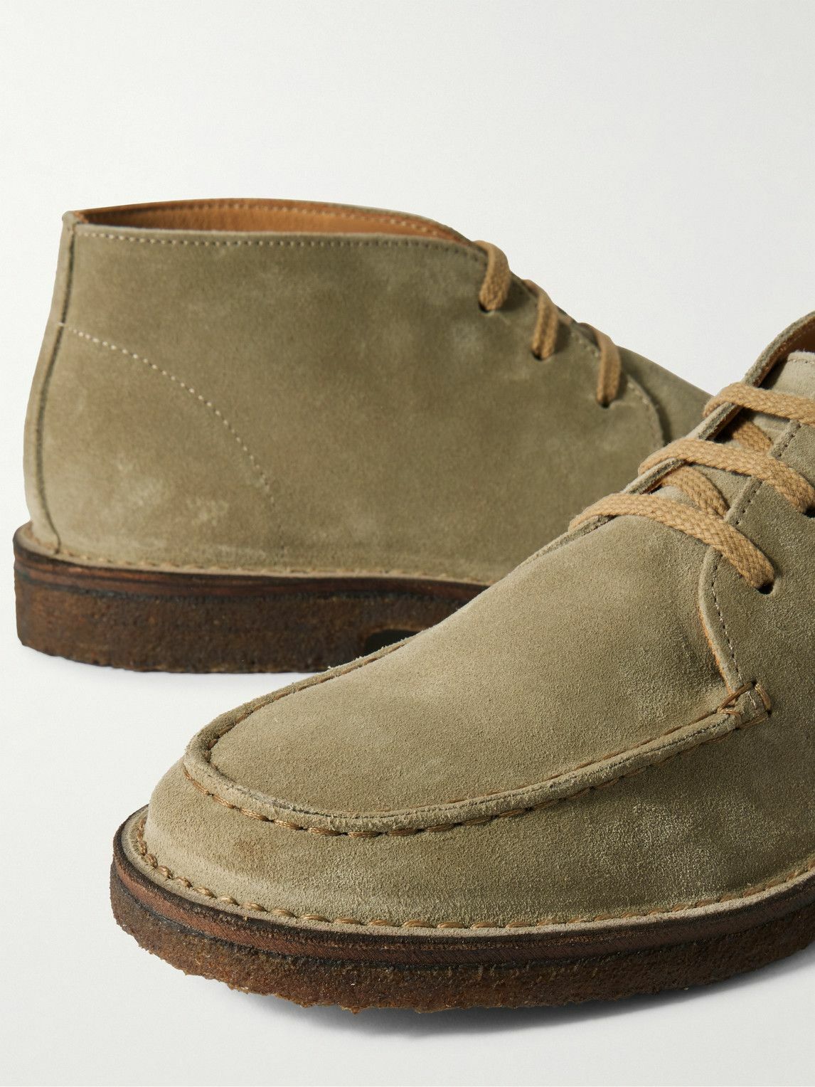 Drake's - Crosby Suede Chukka Boots - Neutrals