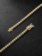KOLOURS JEWELRY - Hexagon Gold Diamond Necklace