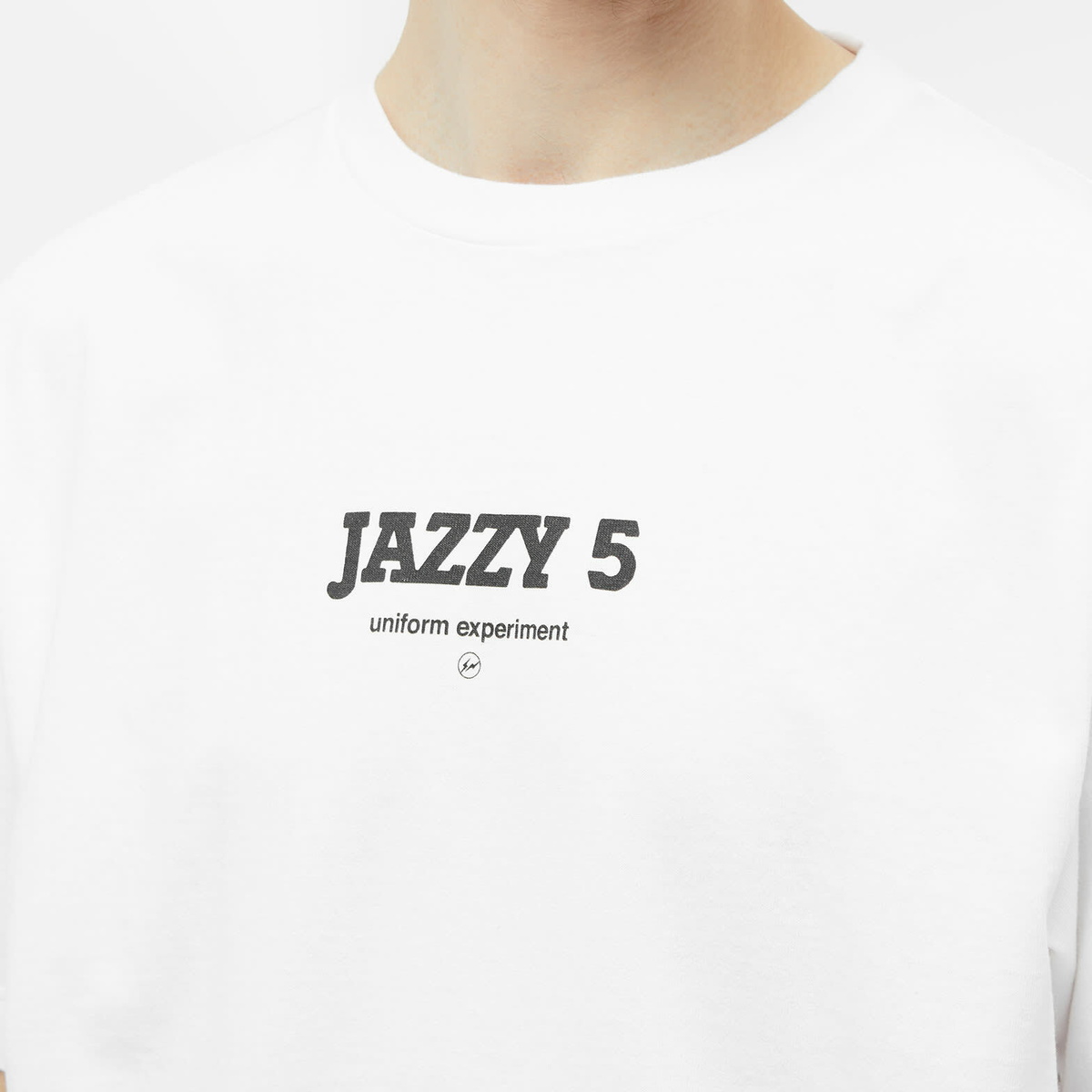 トップス uniform experiment FRAGMENT JAZZY JAY uniform experiment]FRAGMENT : JAZZY JAY / JAZZY 5 WIDE TEE