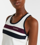 Tory Burch Striped jersey tank top