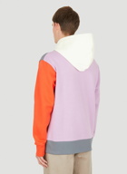 Colour Block Hooded Sweatshirt in Multicolour