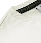 adidas Consortium - SPEZIAL Logo-Print Loopback Cotton-Jersey Sweatshirt - White