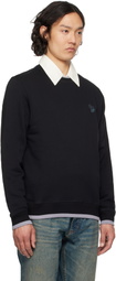 PS by Paul Smith Black Broadstripe Zebra Sweatshirt