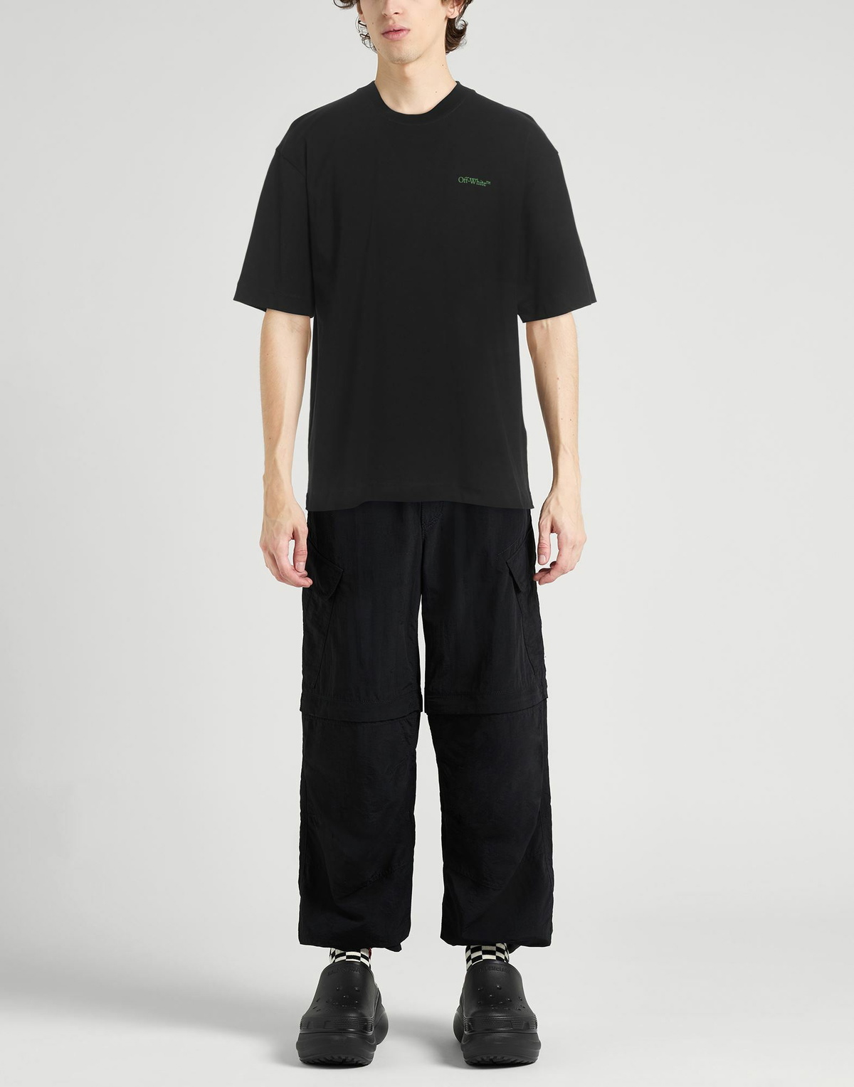 Off-white Mens T-shirt in Black