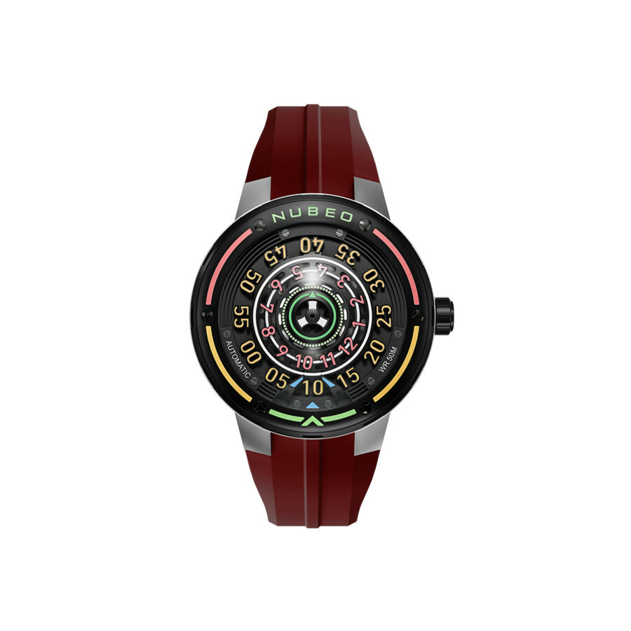 Nubeo Orbiter Grey Dial Mens Watch NB-6117-04