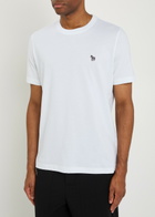 PS Paul Smith Appliquéd Cotton T-shirt White