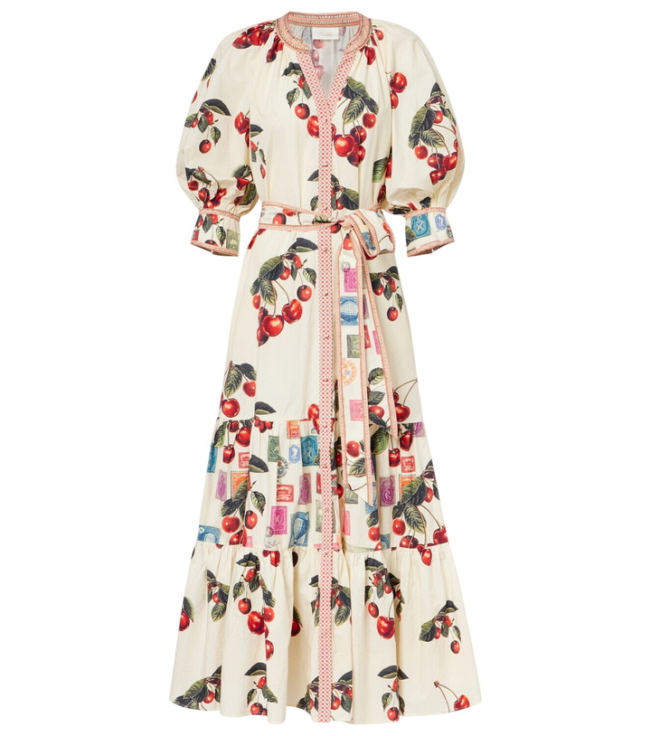 Photo: Camilla Notes From The Road printed cotton shirt dress