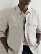Sunspel - Linen Overshirt - Neutrals