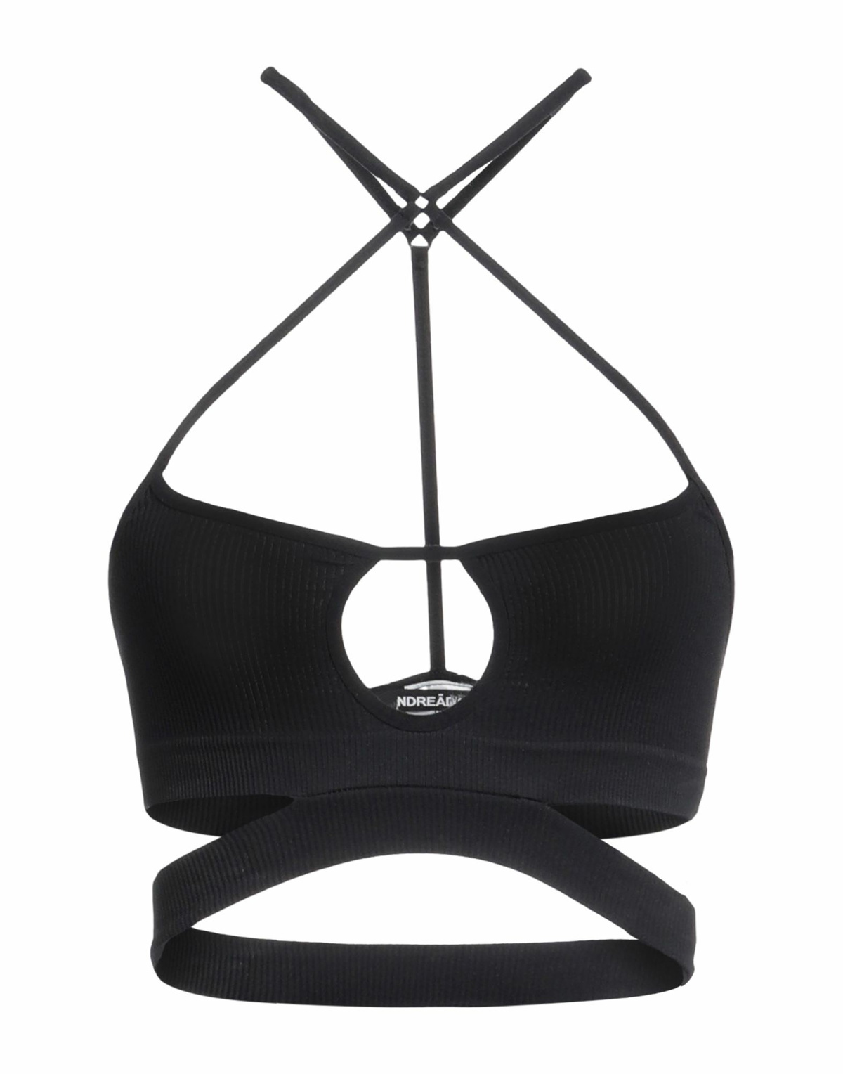 Andreādamo Womens Top in Black
