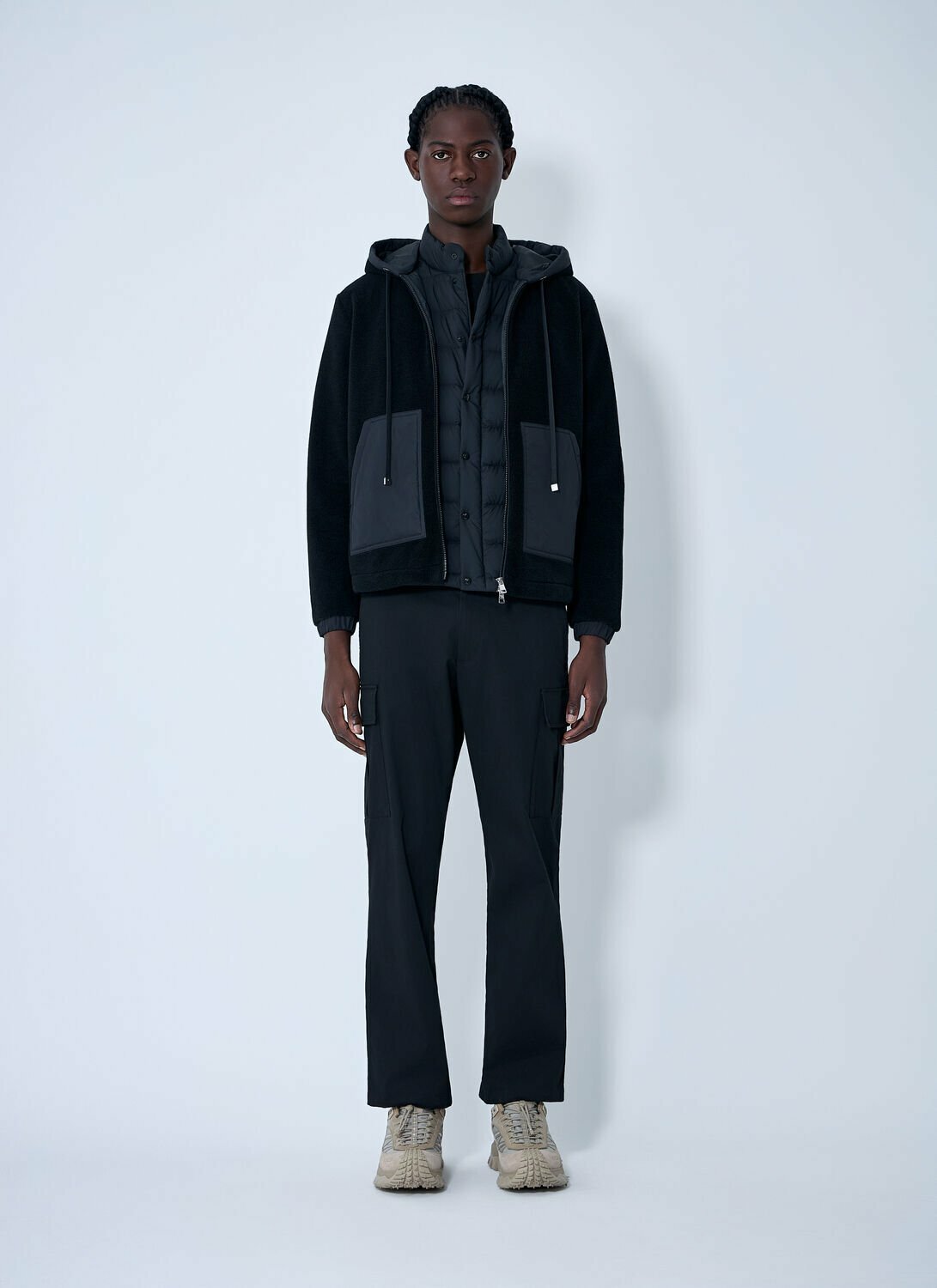 Moncler Teddy Zip-Up Cardigan