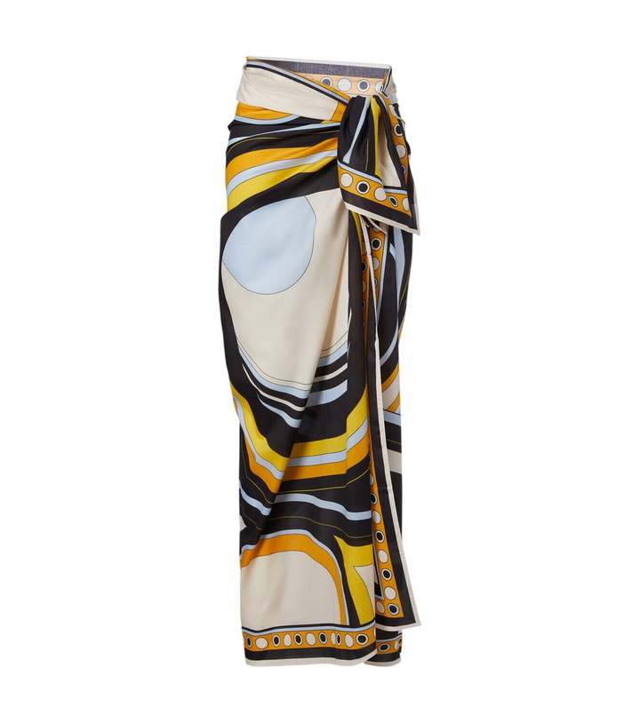 Photo: La DoubleJ Printed cotton beach cover-up