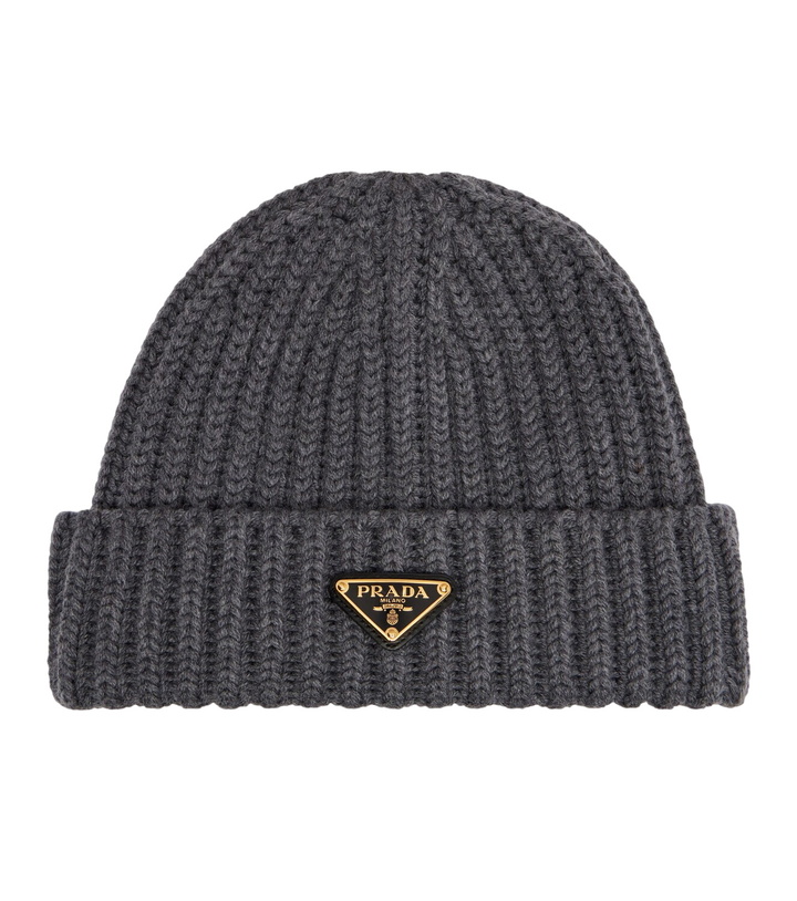 Photo: Prada Ribbed-knit wool and cashmere beanie