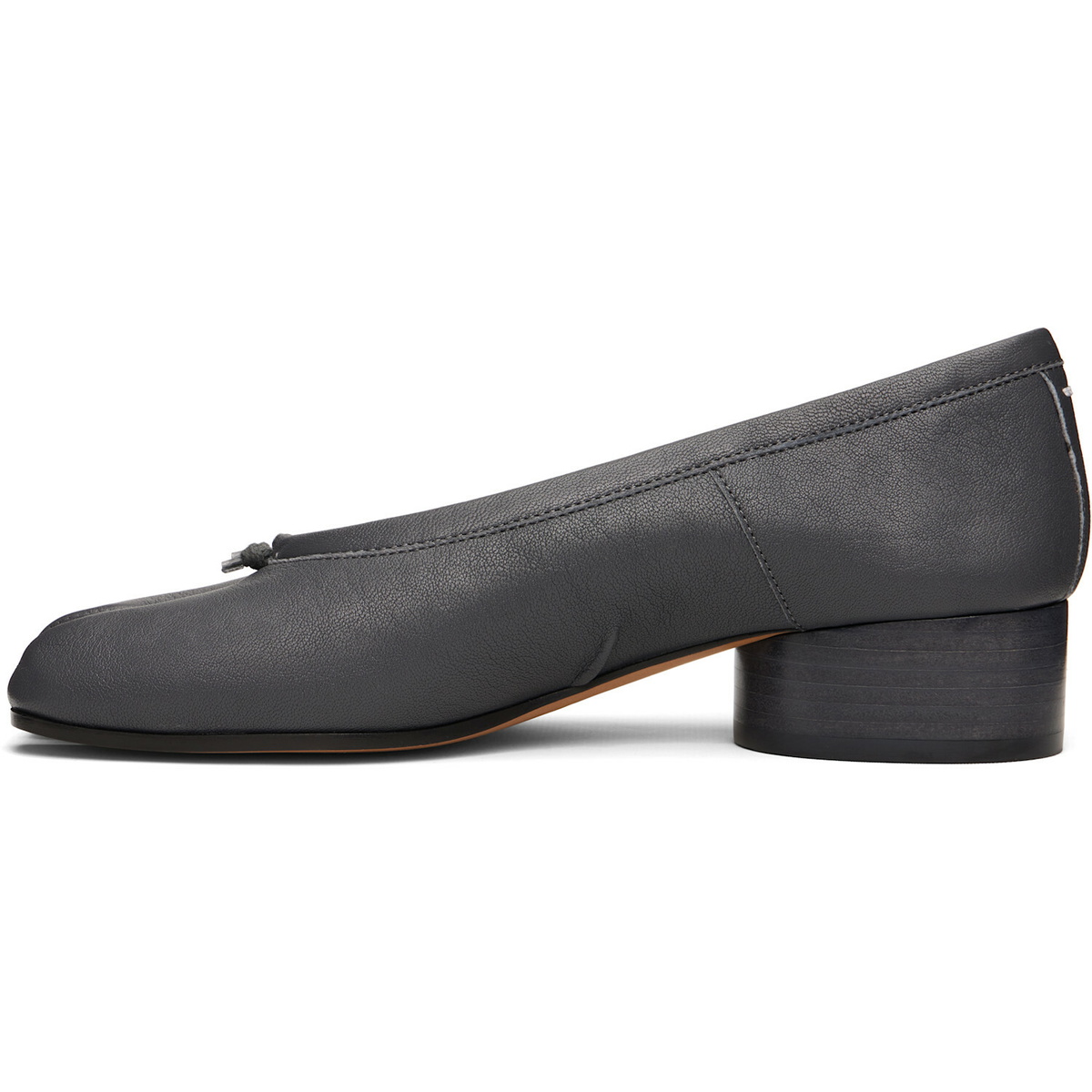 Maison Margiela Gray Tabi Ballerina Heels