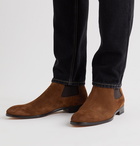 Paul Smith - Crown Suede Chelsea Boots - Brown