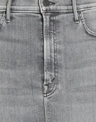 Mother Womens Denim skirt in Grey