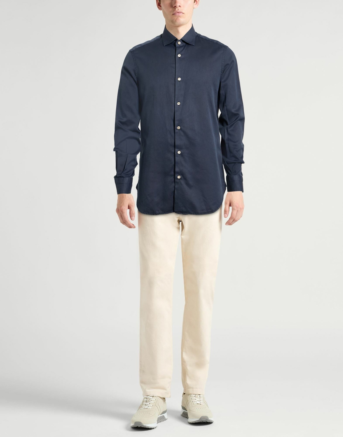Boglioli Mens Shirt in Navy