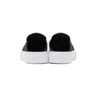 Kenzo Black Tiger Head K-Skate Mule Slip-On Sneakers