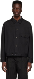 Engineered Garments Black Polyester Jacket