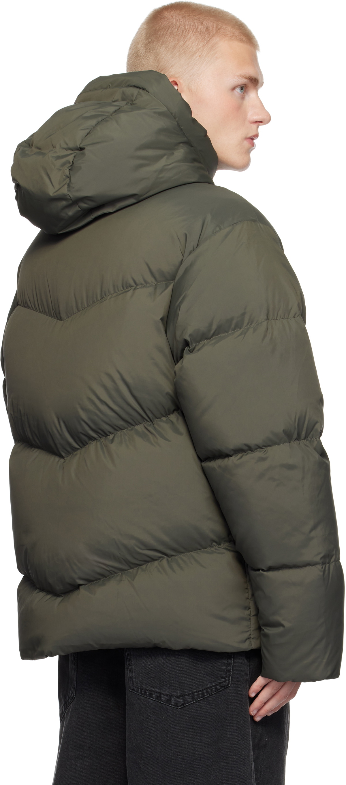 Axel Arigato Gray Peak Puffer Down Jacket