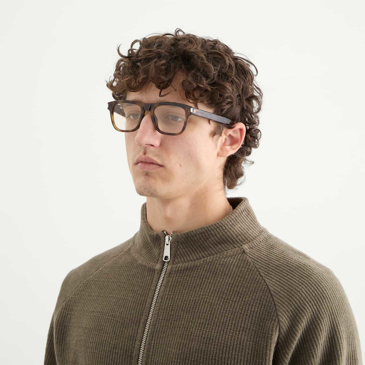 Saint Laurent Sunglasses Saint Laurent SL 819 Sunglasses in Havana/Yellow 