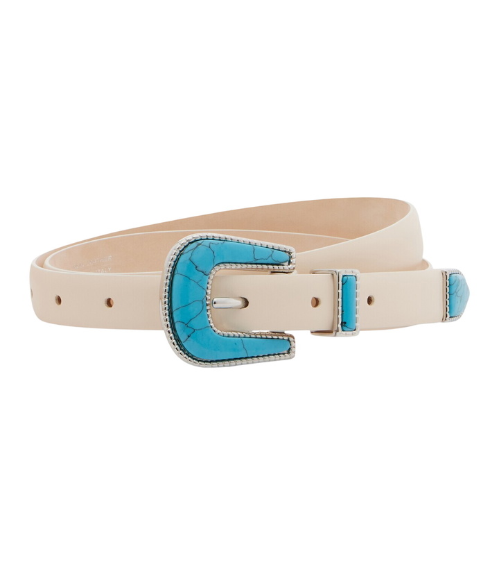 Photo: Déhanche Travertine leather belt