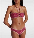 Marant Etoile Starnea printed bikini top