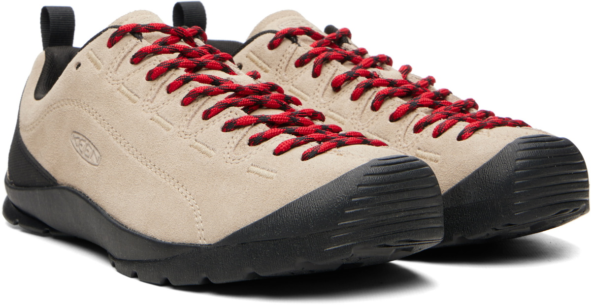 KEEN Beige Jasper Suede Sneakers