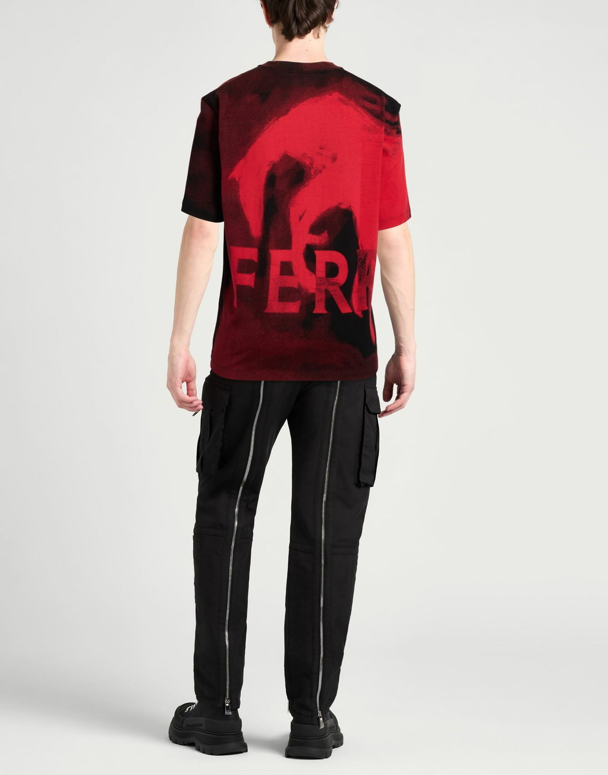 Ferragamo Mens T-shirt in Red