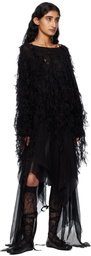Ann Demeulemeester Black Vilta Sweater