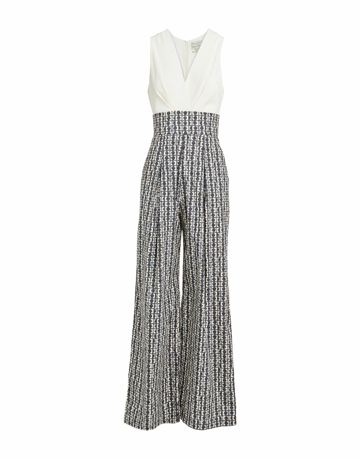 Alessia Santi Womens Jumpsuit Cream