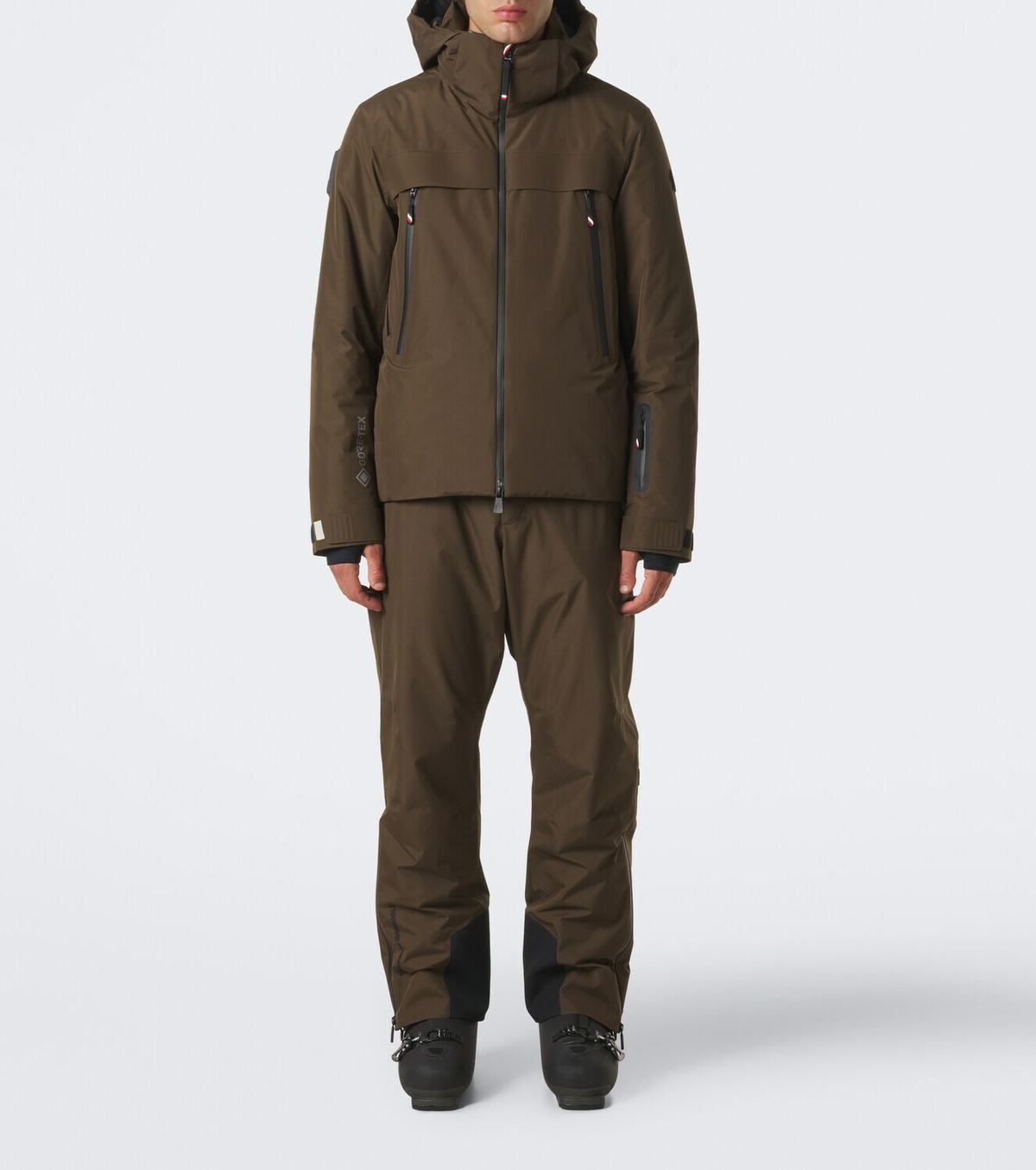 Moncler Grenoble Hooded technical down jacket