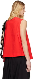 Toogood Red 'The Basketmaker' Tank Top