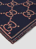 Gucci - GG Scarf in Navy