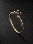 Pearls Before Swine - 14-Karat Gold Diamond Ring - Gold