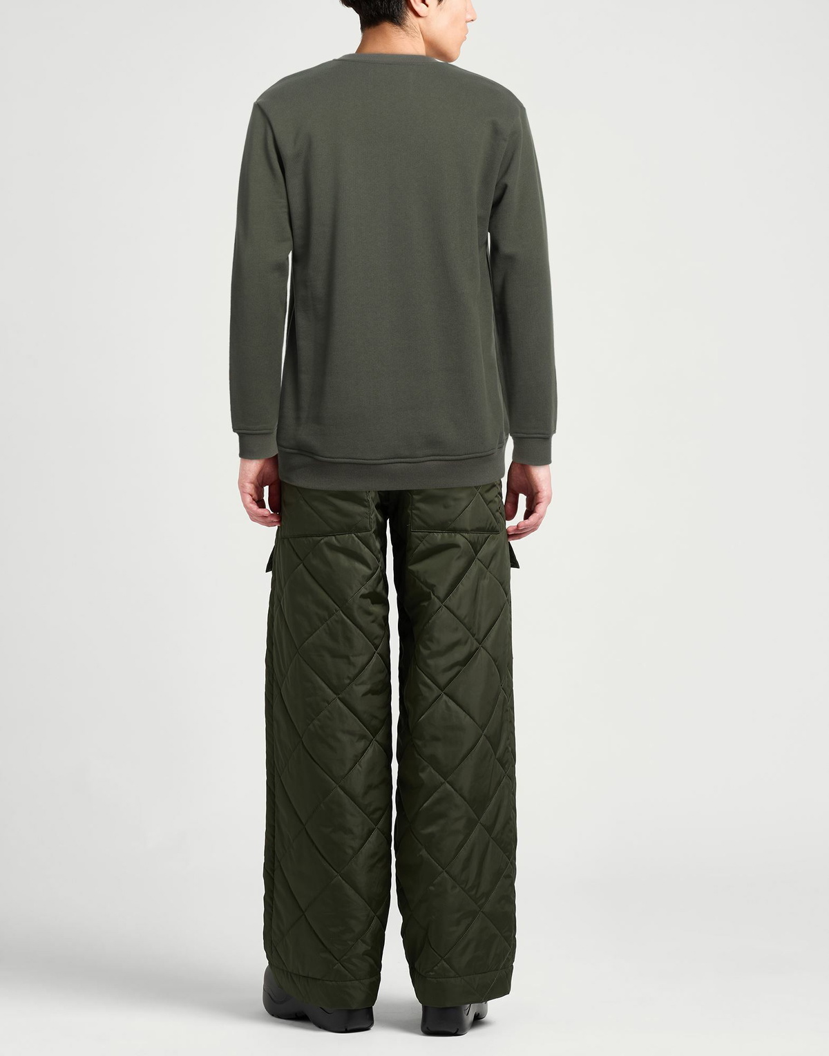 Buscemi Mens Sweatshirt Military in Green