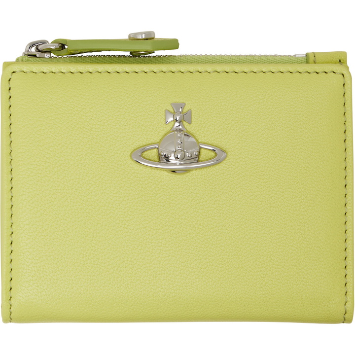 Photo: Vivienne Westwood Green Slim Flap Card Holder