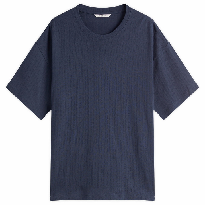 Photo: A Kind of Guise Men's Tador T-Shirt in Dark Iris