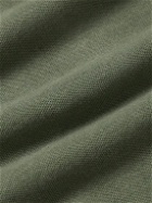 Sunspel - Slim-Fit Cotton-Piqué Polo Shirt - Green