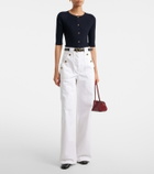 'S Max Mara Cropped virgin wool cardigan