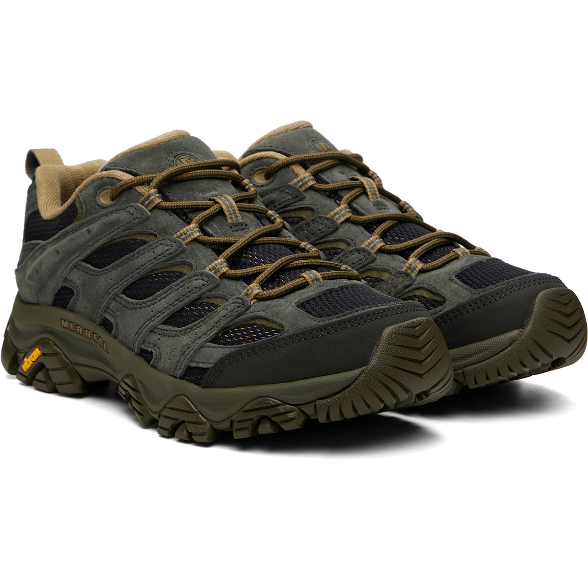 Merrell 1TRL Black & Gray Moab 3 Sneakers