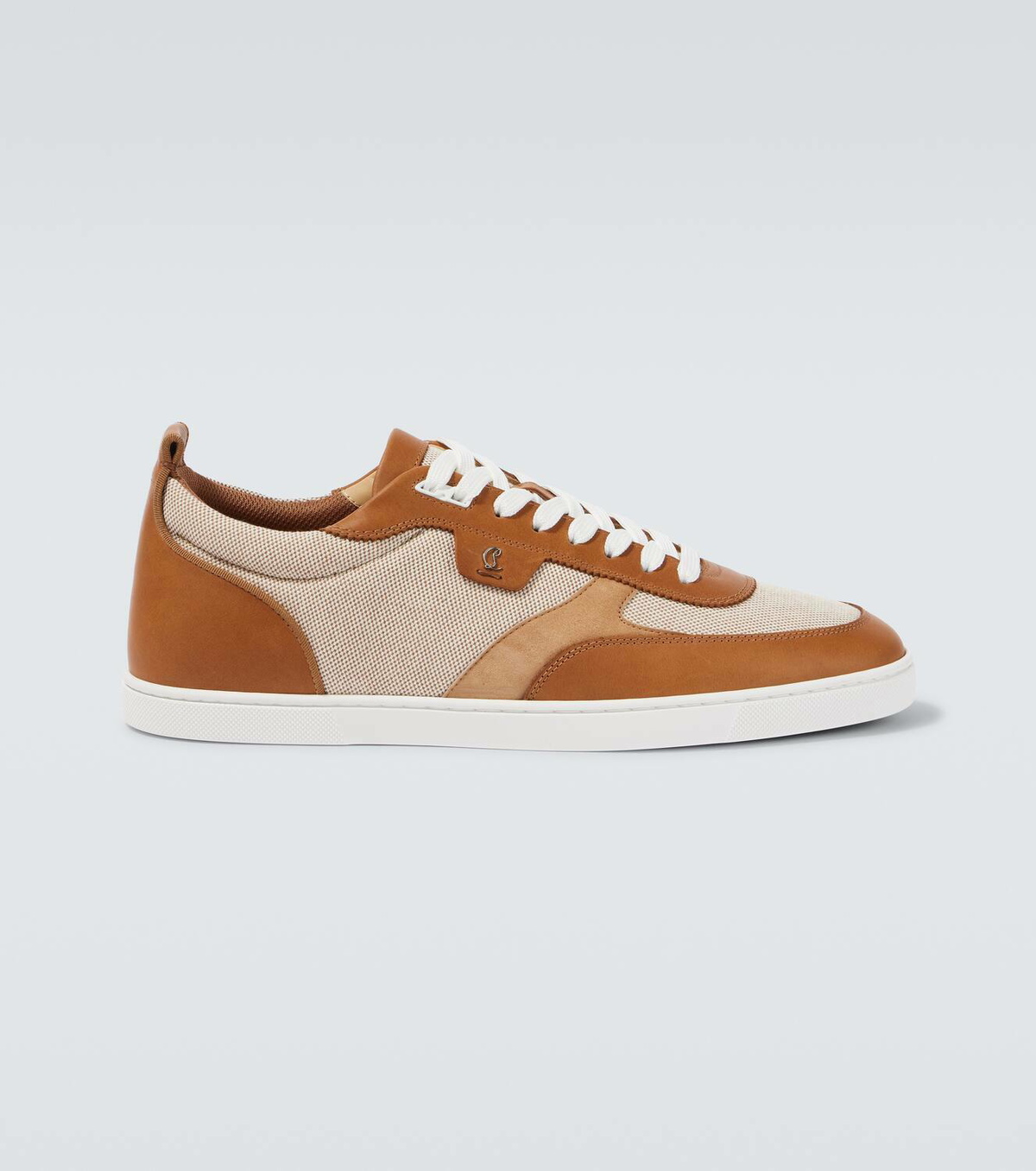 Christian Louboutin Tutti Rui leather-trimmed sneakers Christian 